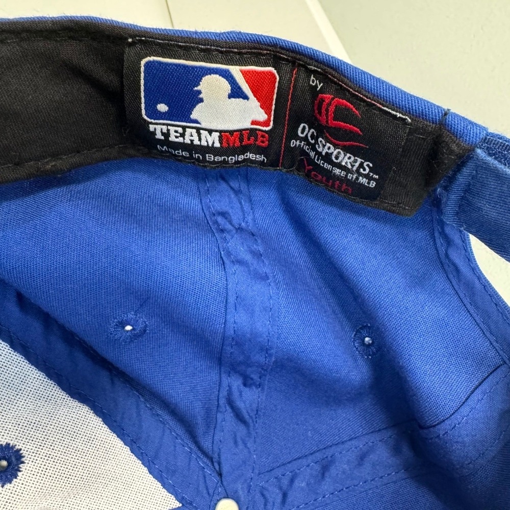 New York Mets NY Logo Blue MLB Baseball Cap Youth Adjustable OC‎ Sports Hat Fan - Picture 5 of 6